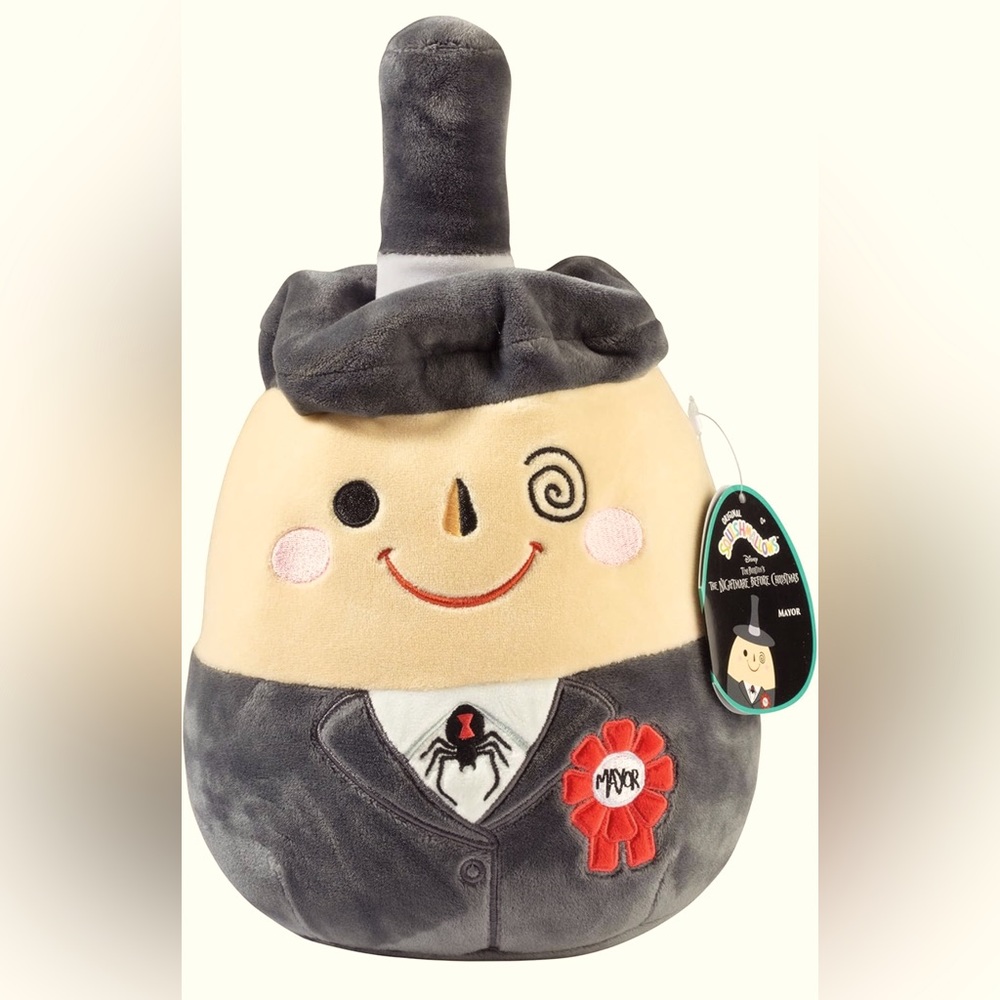 Squishmallows 8" Nightmare Before Christmas Mayor - Halloween Holiday Plush